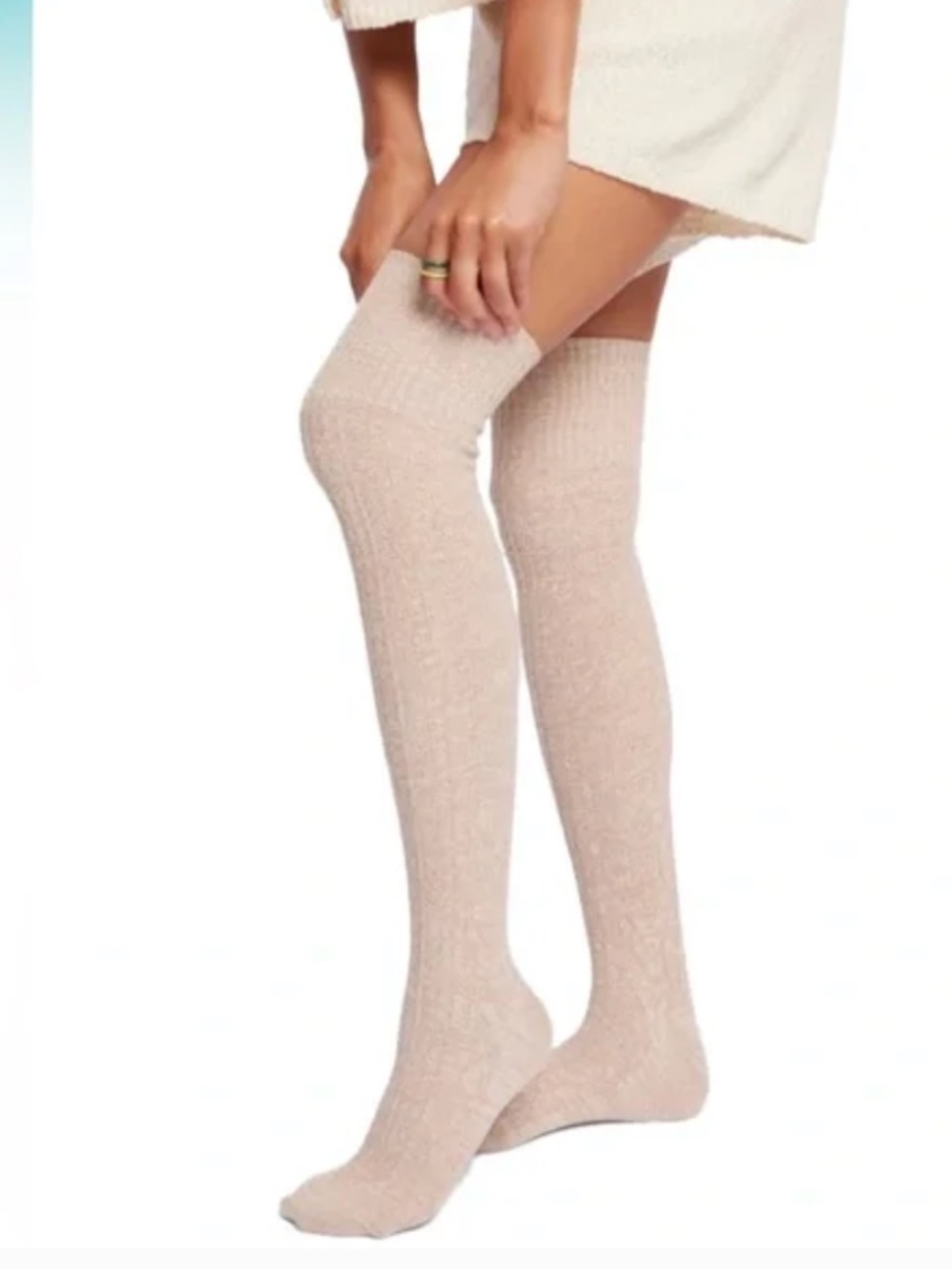 Pudus Lifestyle Co. Sweater Socks 1 Pair Fits Shoe Sizes 6-10 NWT